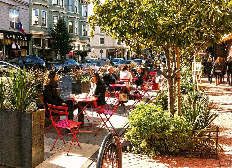 Montenegro Urbanismo - Cidades do futuro -São Francisco - Parklet