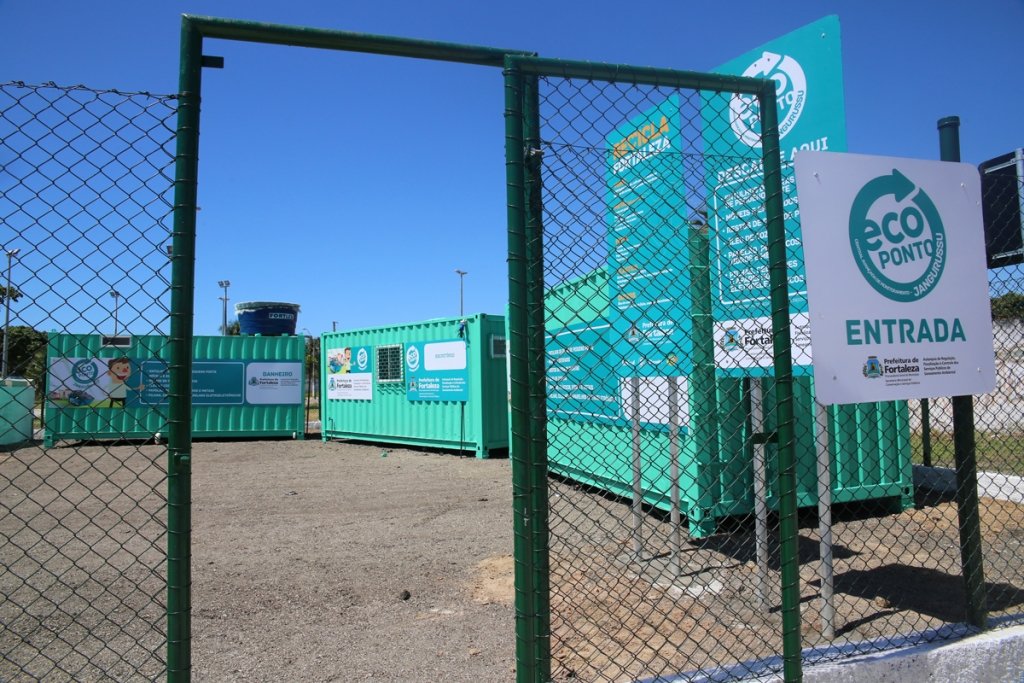 Recicla Fortaleza: 90 ecopontos espalhados pela capital para descarte correto de pequenos entulhos